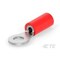 Te Connectivity Ring Terminal, #6 Stud Size, 22 AWG, 600 V, PVC Insulated, Red 32947 - alternate 1